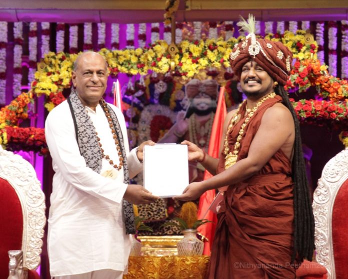 MOU Nithyananda Mauritius 3