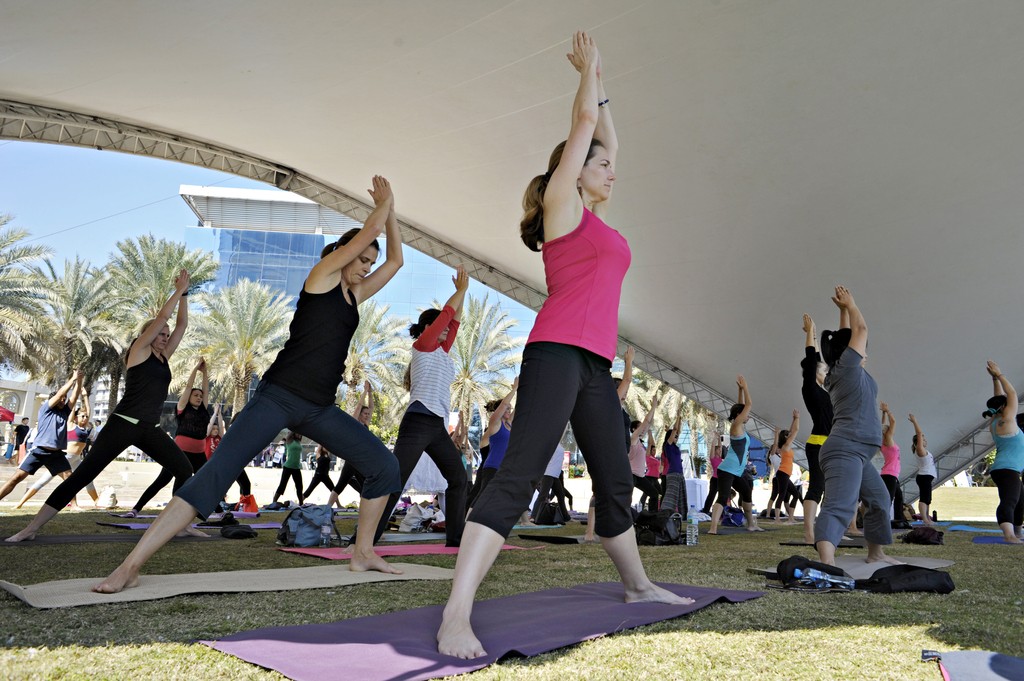 Join the biggest gathering of yogis in Dubai to celebrate International Yoga Day on Saturday