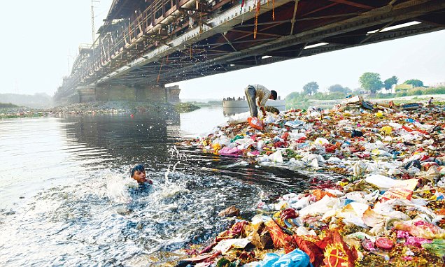 River Yamuna ‘close to death’: New study warns  | Daily Mail Online