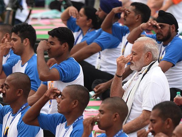 International Yoga Day, Narendra Modi
