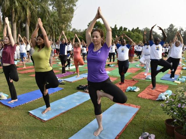 Delhi: International Yoga Day attracts first-timers from all walks of life | HT
