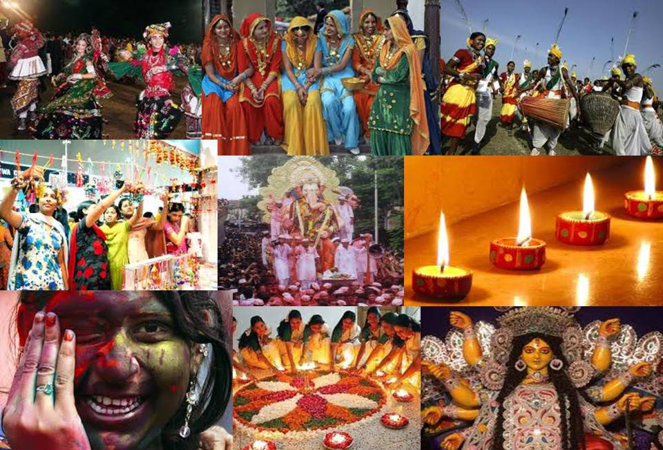 The land of Colours and Festivals
