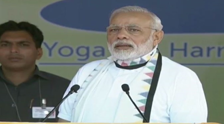 PM Modi leads International Yoga Day celebrations, pitches for treating diabetes through Yoga | The Indian Express