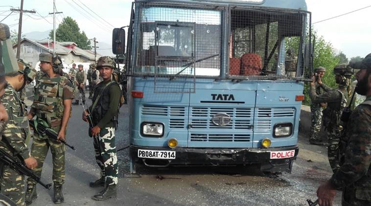 Security in Kashmir reviewed after Pampore attack | The Indian Express