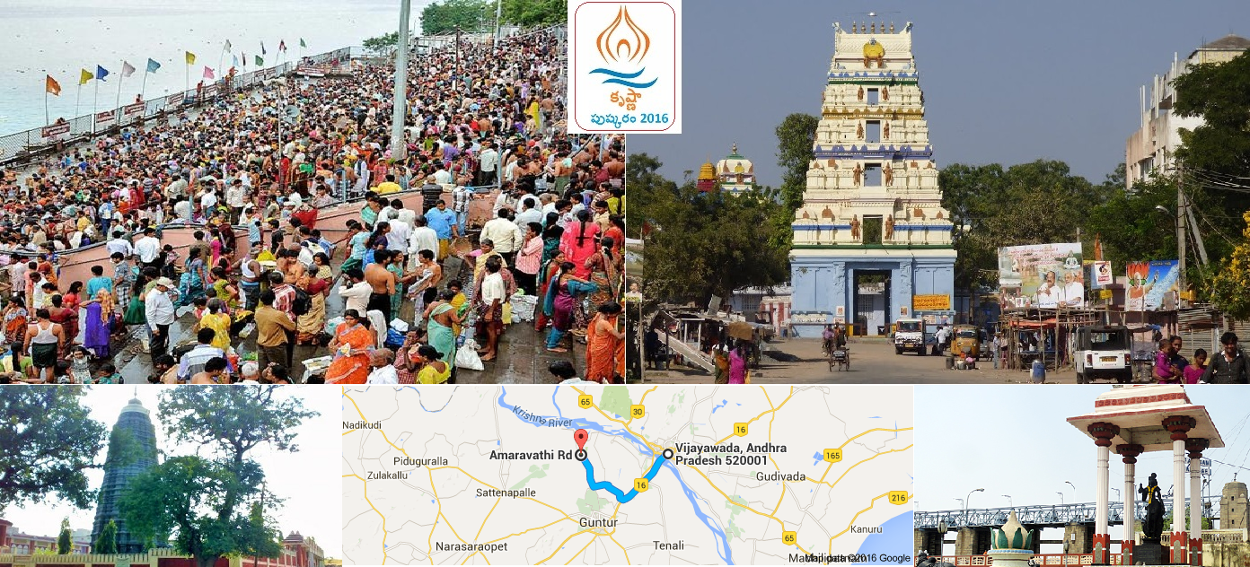 1.08 crores pilgrims to attend Amaravati Pushkaralu during Aug 12-23.