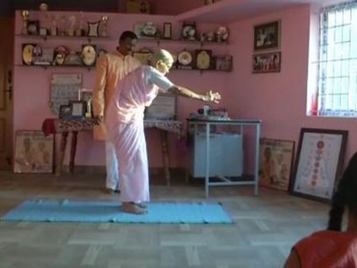 98-year-old woman inspires youngsters to take up Yoga | Business Standard