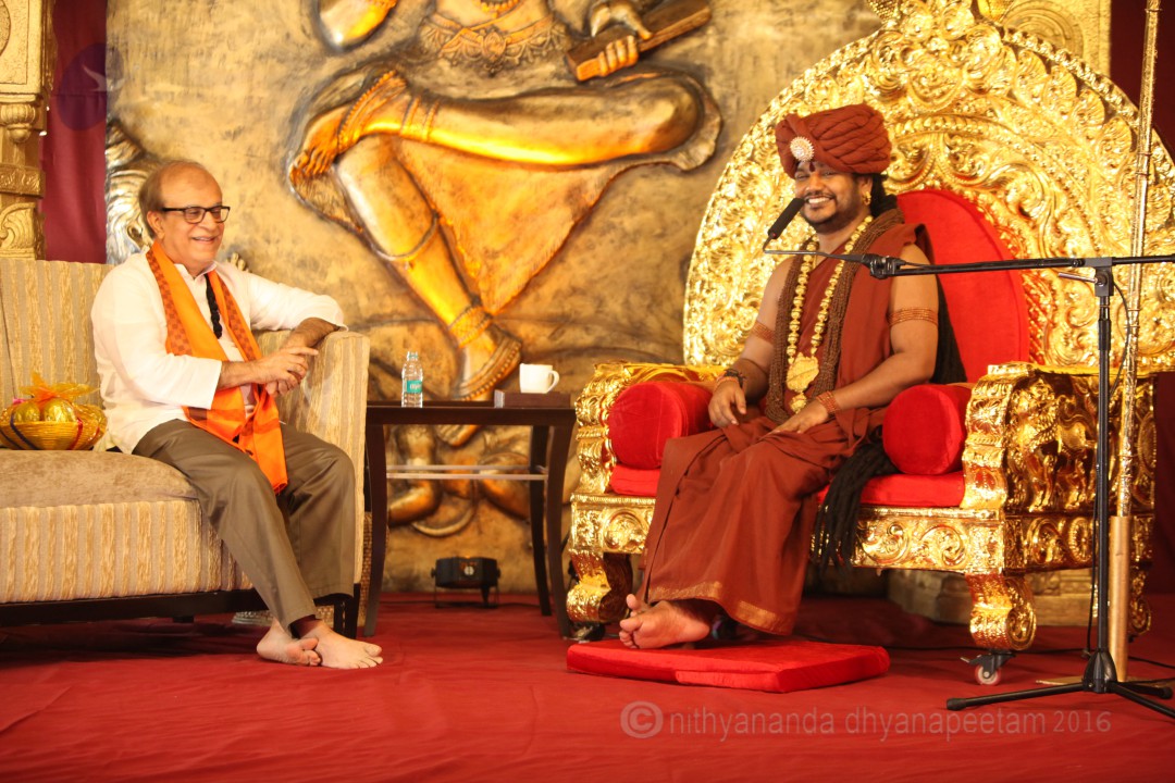 Does healing tamper with Karmic System? Based on dialogue between Swami Nithyananda and Rajiv ji