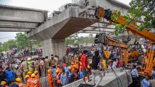Varanasi flyover collapses, CM Yogi Adityanath announces Rs 5 lakh ex-gratia